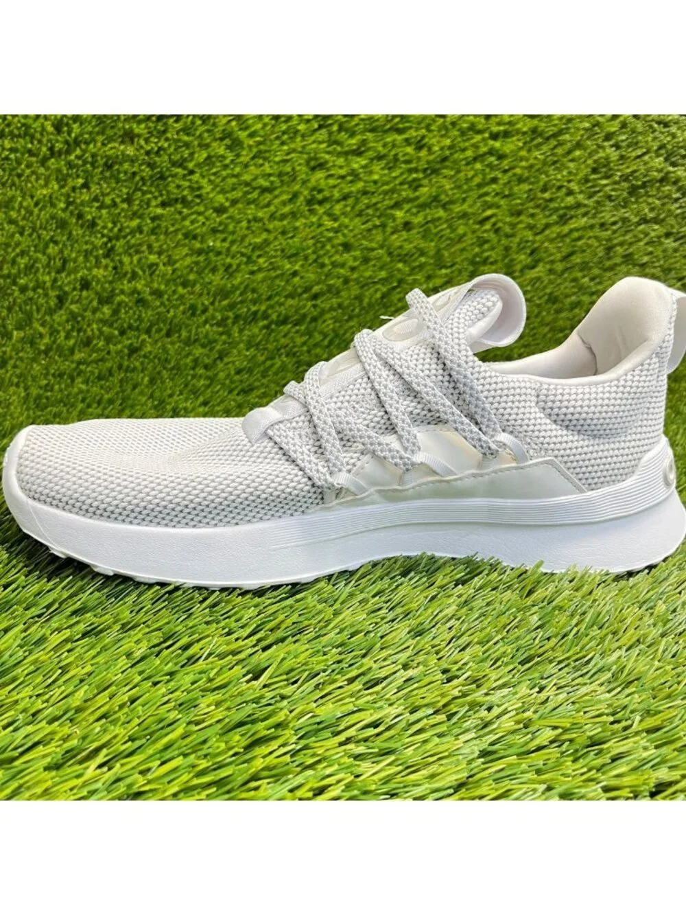 Adidas Lite Racer Adapt 5.0 Mens Size 9 White Athletic Running Shoes Sneakers